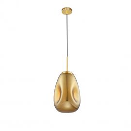Pendule, Lustre suspendate - Lustra / Pendul design modern decorativ Lava auriu