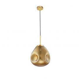 Pendule, Lustre suspendate - Lustra / Pendul design modern decorativ Lava auriu