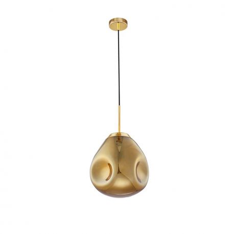 Pendule, Lustre suspendate - Lustra / Pendul design modern decorativ Lava auriu