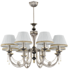 Candelabru 8 brate design clasic realizat manual Dorato