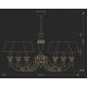 Candelabre, Lustre - Candelabru 6 brate design clasic realizat manual Dorato