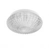 Plafoniera baie moderna 30cm IP44 Clam sticla clara