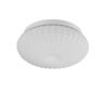 Plafoniera baie moderna 30cm IP44 Clam sticla alba