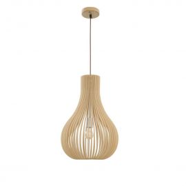 Pendule, Lustre suspendate - Lustra moderna decorativa design lemn natural Soho