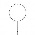 Aplica perete LED design modern decorativ Ring 45cm