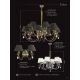Candelabre, Lustre - Candelabru elegant 12 brate, design clasic Coco