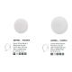 Aplice, corpuri de iluminat pentru pereti - Aplica LED design modern ambiental Astrid 6W