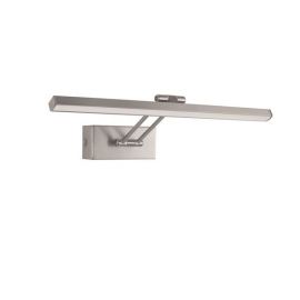 Aplice, corpuri de iluminat pentru pereti - Aplica LED pentru tablou directionabila Marnell nickel
