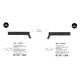 Aplice, corpuri de iluminat pentru pereti - Aplica ambientala cu reader LED directionabil si USB Charger Vida neagra