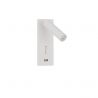 Aplica cu reader LED directionabil si USB Charger Fuse alba