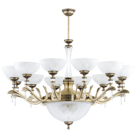 Candelabre, Lustre - Candelabru 12 brate design clasic realizat manual Farini