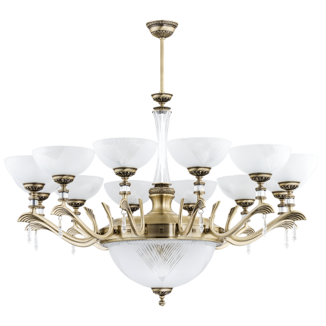 Candelabre, Lustre - Candelabru 12 brate design clasic realizat manual Farini
