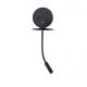Aplica ambientala cu reader LED directionabil si USB Charger Eclip neagra