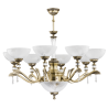 Candelabru 8 brate design clasic realizat manual Farini