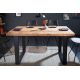 Mese dining - Masa design industrial Iron Craft 140cm Mango