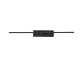 Iluminat pentru baie - Aplica LED pentru baie moderna IP44 MONDRIAN 20W neagra
