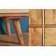 Vitrine - Vitrina din lemn Mystic Living 140cm, salcam natur