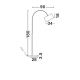 Lampadare - Lampadar / Lampa de podea tip arc SAMA alb