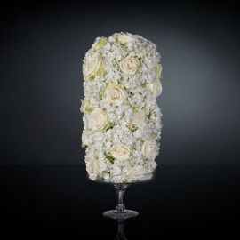 Aranjamente florale LUX - Aranjament floral design LUX CYLINDER ROSES