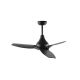 Lustre cu ventilator - Lustra LED cu ventilator si telecomanda design modern Samoa negru