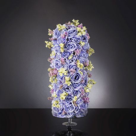 Aranjamente florale LUX - Aranjament floral design LUX STAND CYLINDER ROSES