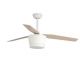 Lustra LED cu ventilator si telecomanda design modern Monsoon alb/artar