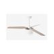 Lustre cu ventilator - Lustra LED cu ventilator si telecomanda design modern Monsoon alb/artar