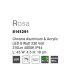 Iluminat pentru baie - Aplica LED directionabila pentru baie IP44 Rosa 8W