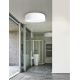 Lustre aplicate - Lustra aplicata design modern 48cm Perleto alba