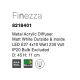 Lustre aplicate - Lustra aplicata design modern 45cm Finezza alba