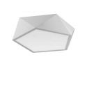 Lustra aplicata design modern 40cm Darius alba