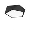 Lustra aplicata design modern 40cm Darius negru