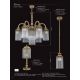 Lustre aplicate - Lustra aplicata design clasic realizata manual Fiore