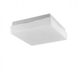 Iluminat pentru baie - Plafoniera pentru baie moderna IP44 Cube 20,5cm