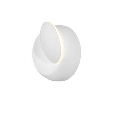 Aplice, corpuri de iluminat pentru pereti - Aplica LED ambientala, ajustabila ODIN alba