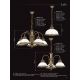 Candelabre, Lustre - Lustra design clasic realizata manual Lido, 5L