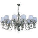 Candelabru 12 brate design clasic realizata manual, Cristal Scholer Luca