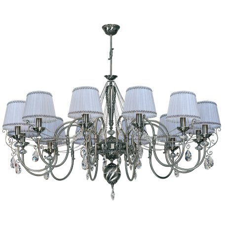 Candelabre, Lustre - Candelabru 12 brate design clasic realizata manual, Cristal Scholer Luca