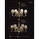 Candelabre, Lustre - Candelabru 12 brate design clasic realizata manual, Cristal Scholer Luca