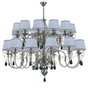 Candelabru 24 brate design clasic realizata manual, Cristal Swarovski Luca