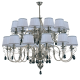 Candelabre, Lustre - Candelabru 24 brate design clasic realizata manual, Cristal Swarovski Luca