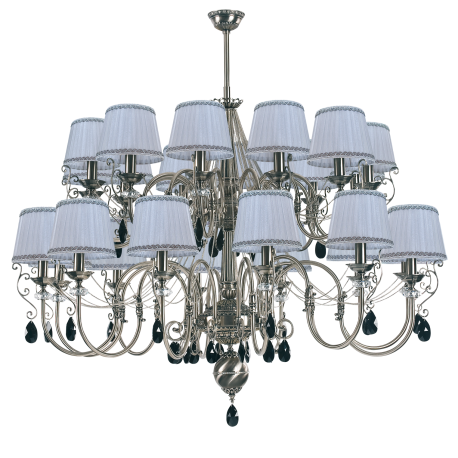 Candelabre, Lustre - Candelabru 24 brate design clasic realizata manual, Cristal Swarovski Luca