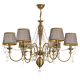 Candelabre, Lustre - Candelabru 6 brate design clasic realizata manual, Cristal Swarovski Luca