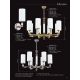 Candelabre, Lustre - Candelabru 8 brate elegant design clasic MERANO