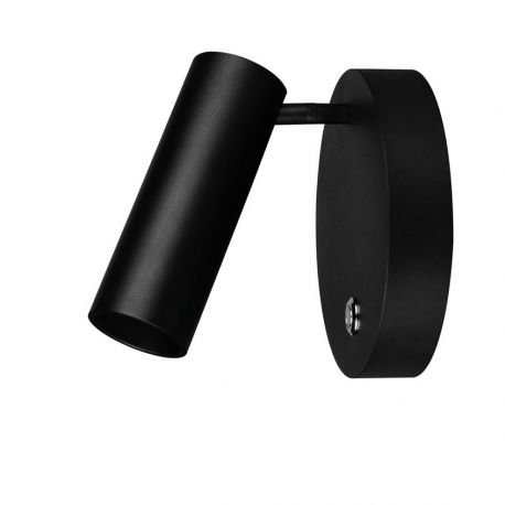 Aplice cu Spot - Aplica tip spot aplicat design modern UMBERTO neagra