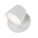 Aplice, corpuri de iluminat pentru pereti - Aplica perete LED directionabila design modern Amadeo alba