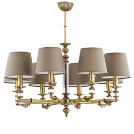Candelabre, Lustre - Candelabru 8 brate elegant design clasic MERANO