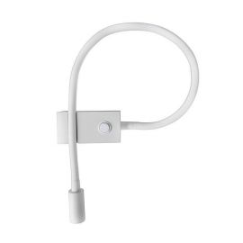Aplice cu Spot - Aplica LED cu spot directionabil design minimalist Geneva alba