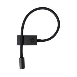 Aplice cu Spot - Aplica LED cu spot directionabil design minimalist Geneva neagra