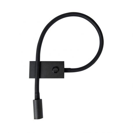 Aplice cu Spot - Aplica LED cu spot directionabil design minimalist Geneva neagra